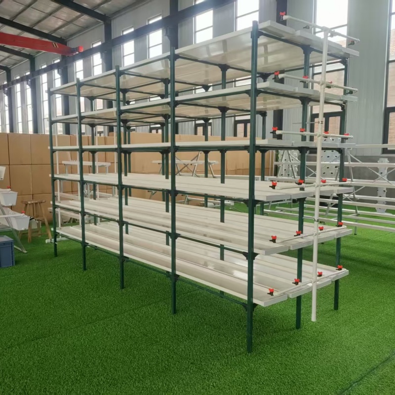 Commercial Indoor Hydroponic Microgreen Growing Systems in the United States