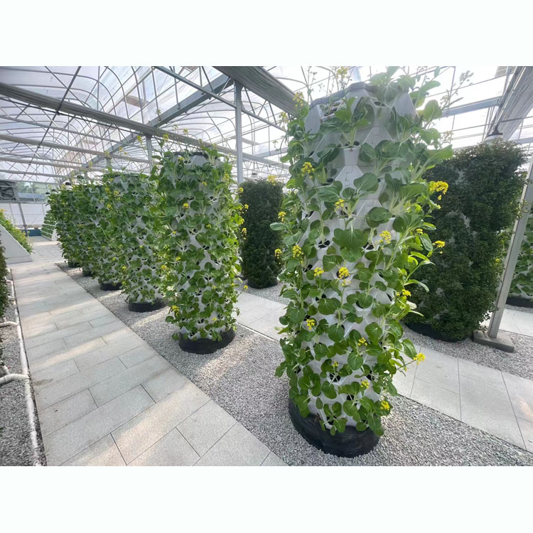 Vertical Growing Aeroponic Tower Garden Planter Hydroponic Equipment